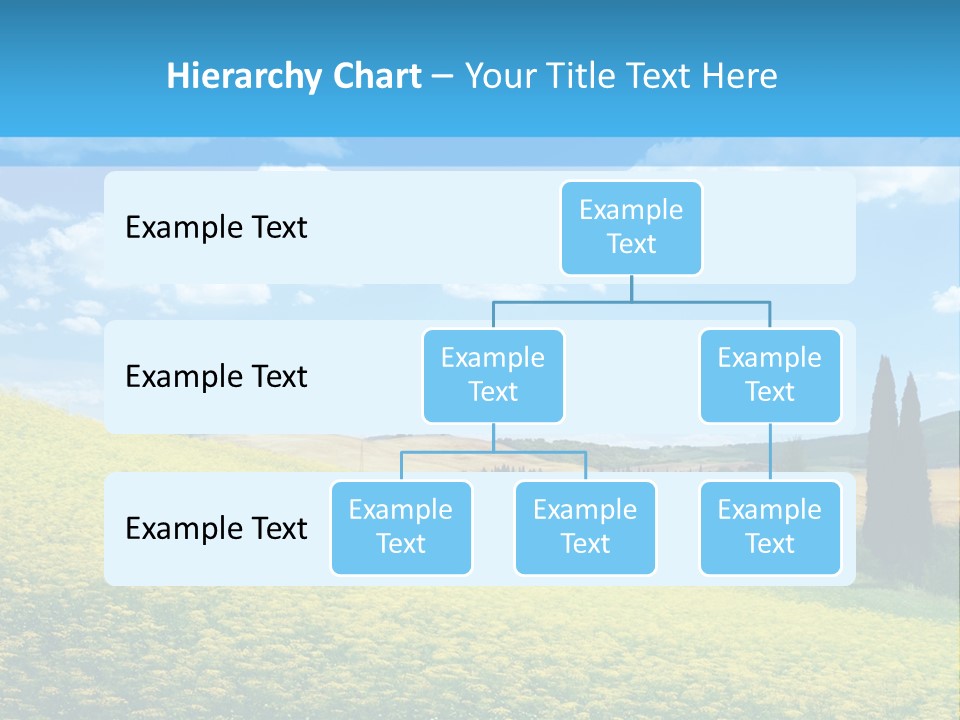 Flower Beauty Grassland PowerPoint Template
