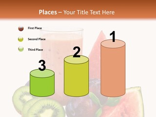Leaf Sweet Yogurt PowerPoint Template