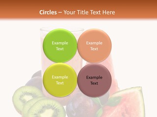 Leaf Sweet Yogurt PowerPoint Template
