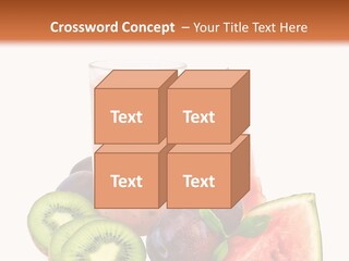 Leaf Sweet Yogurt PowerPoint Template