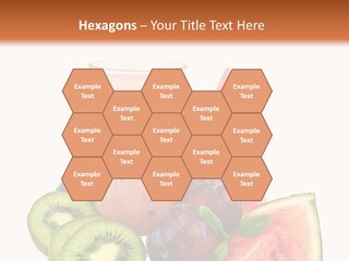 Leaf Sweet Yogurt PowerPoint Template
