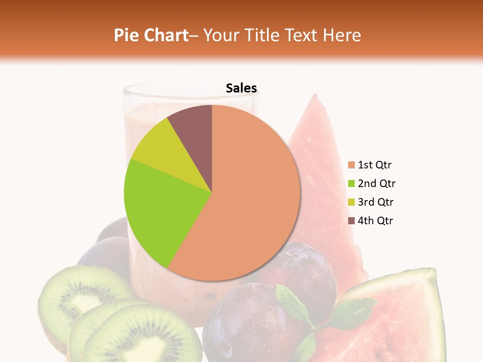 Leaf Sweet Yogurt PowerPoint Template