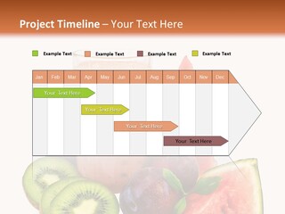 Leaf Sweet Yogurt PowerPoint Template