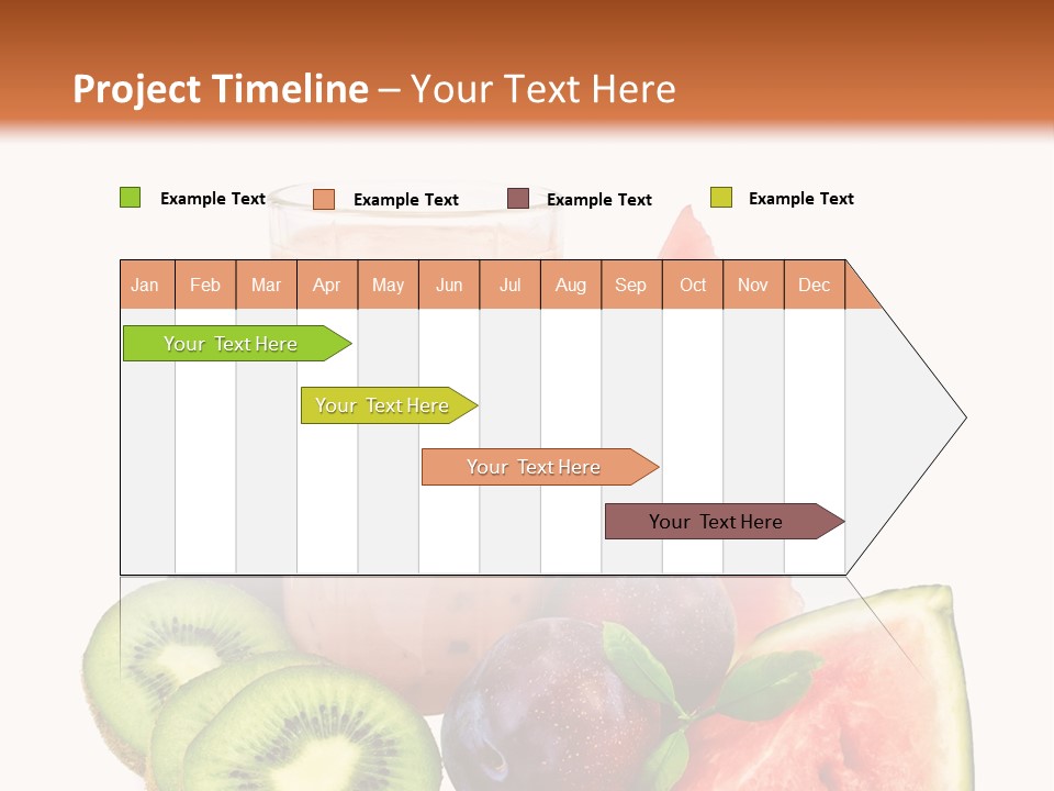 Leaf Sweet Yogurt PowerPoint Template
