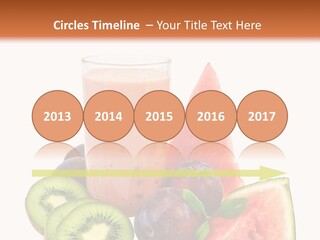 Leaf Sweet Yogurt PowerPoint Template