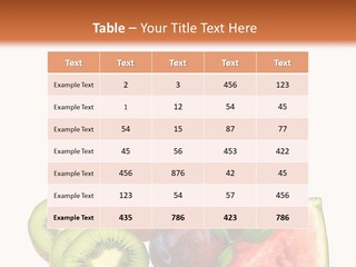 Leaf Sweet Yogurt PowerPoint Template