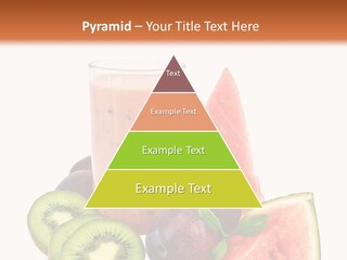 Leaf Sweet Yogurt PowerPoint Template
