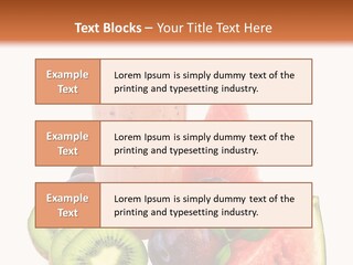 Leaf Sweet Yogurt PowerPoint Template