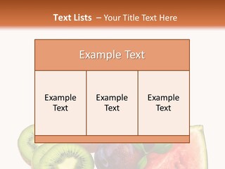 Leaf Sweet Yogurt PowerPoint Template