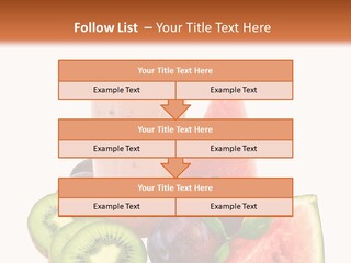 Leaf Sweet Yogurt PowerPoint Template