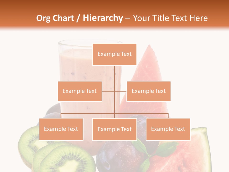 Leaf Sweet Yogurt PowerPoint Template