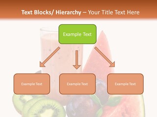 Leaf Sweet Yogurt PowerPoint Template