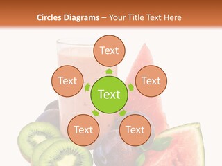 Leaf Sweet Yogurt PowerPoint Template