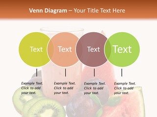 Leaf Sweet Yogurt PowerPoint Template