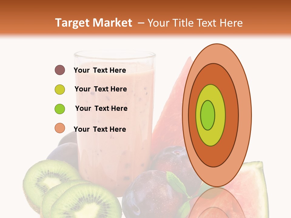Leaf Sweet Yogurt PowerPoint Template