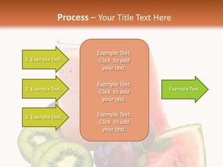 Leaf Sweet Yogurt PowerPoint Template