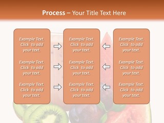 Leaf Sweet Yogurt PowerPoint Template