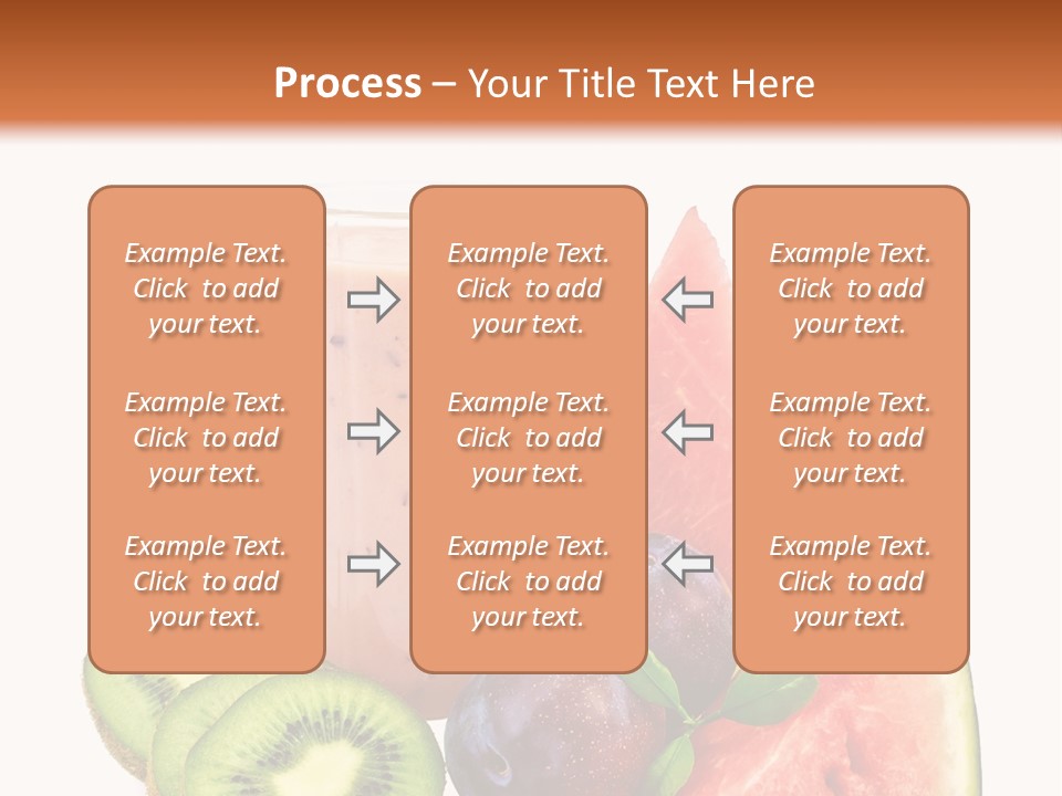 Leaf Sweet Yogurt PowerPoint Template