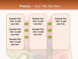 Leaf Sweet Yogurt PowerPoint Template