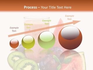 Leaf Sweet Yogurt PowerPoint Template