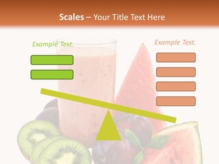 Leaf Sweet Yogurt PowerPoint Template