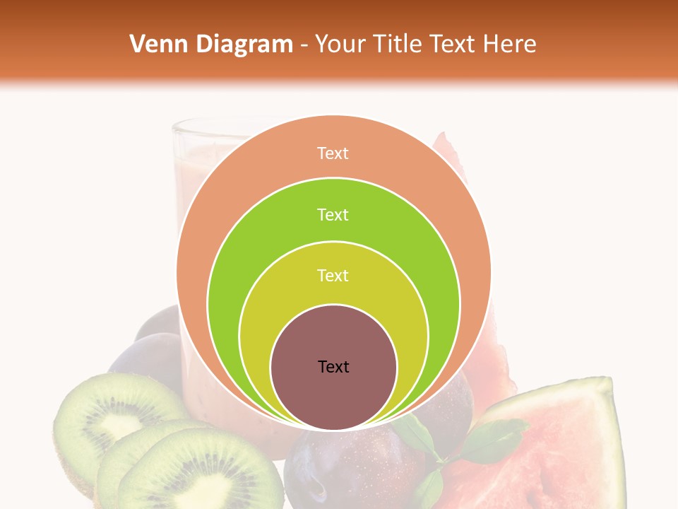 Leaf Sweet Yogurt PowerPoint Template