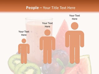 Leaf Sweet Yogurt PowerPoint Template