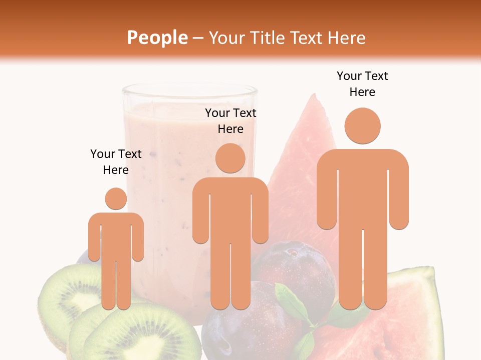 Leaf Sweet Yogurt PowerPoint Template