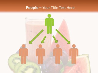 Leaf Sweet Yogurt PowerPoint Template