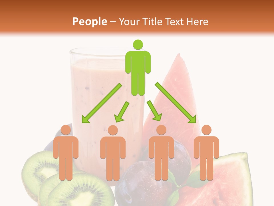 Leaf Sweet Yogurt PowerPoint Template