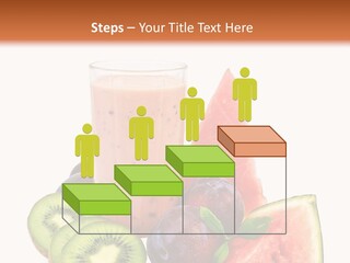 Leaf Sweet Yogurt PowerPoint Template