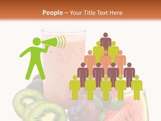 Leaf Sweet Yogurt PowerPoint Template
