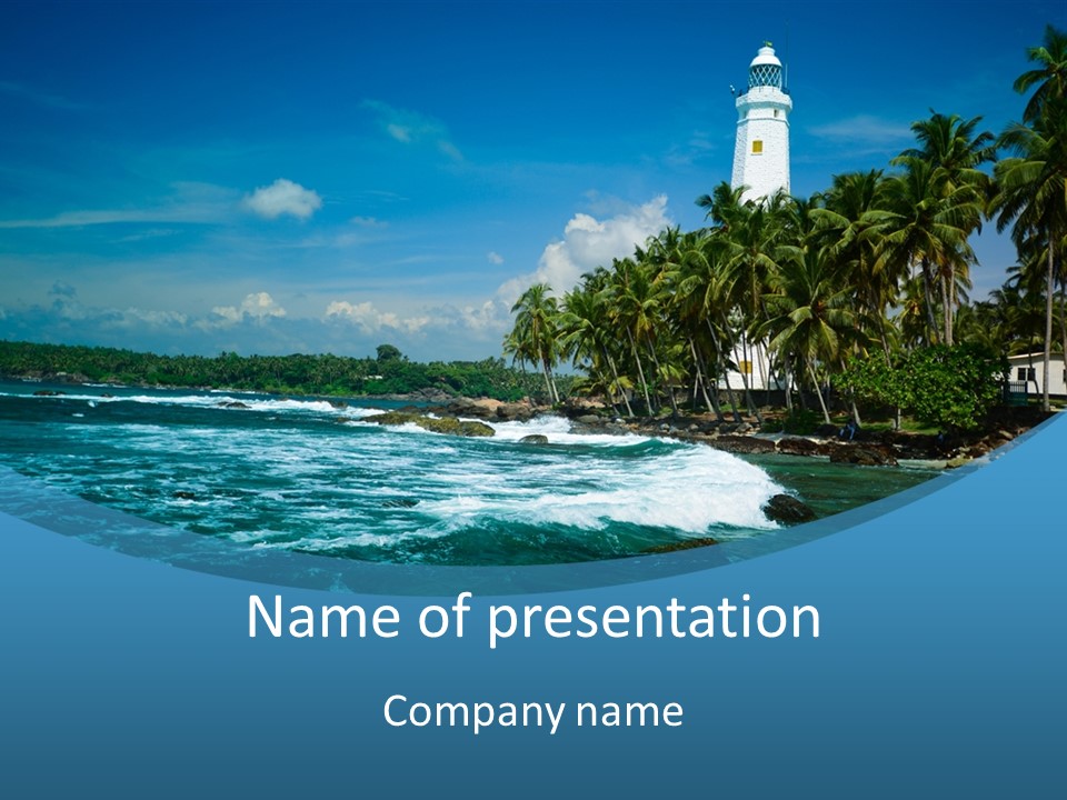 Negombo Tallest Dondra Head PowerPoint Template