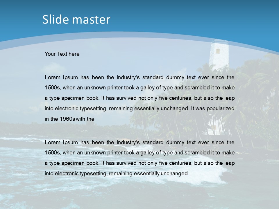 Negombo Tallest Dondra Head PowerPoint Template