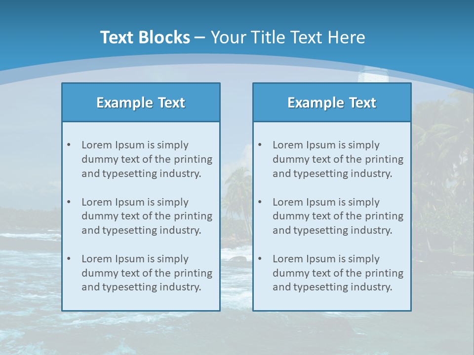 Negombo Tallest Dondra Head PowerPoint Template