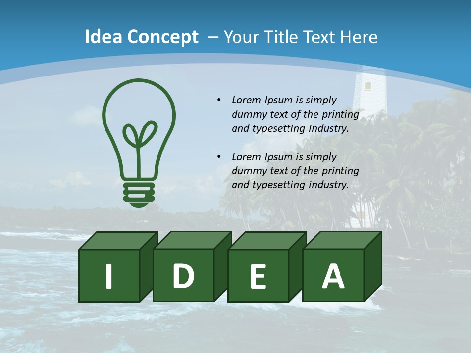 Negombo Tallest Dondra Head PowerPoint Template