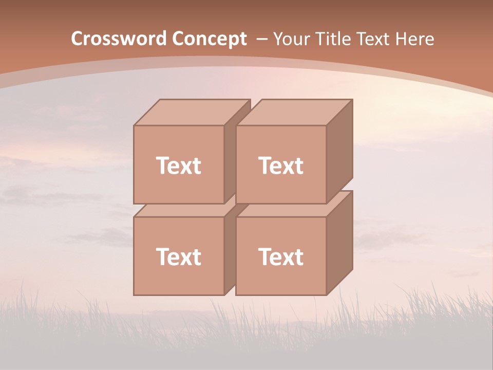 Travel Track Texture PowerPoint Template
