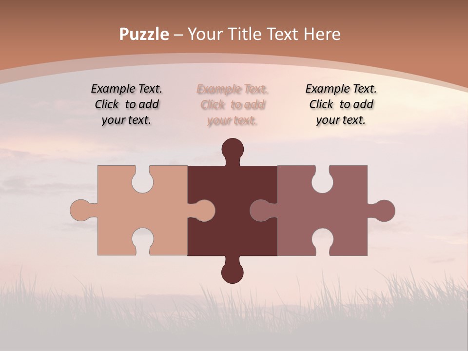 Travel Track Texture PowerPoint Template