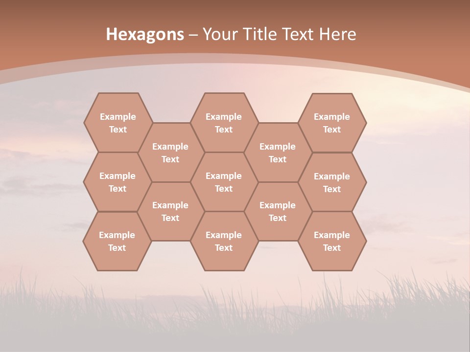 Travel Track Texture PowerPoint Template