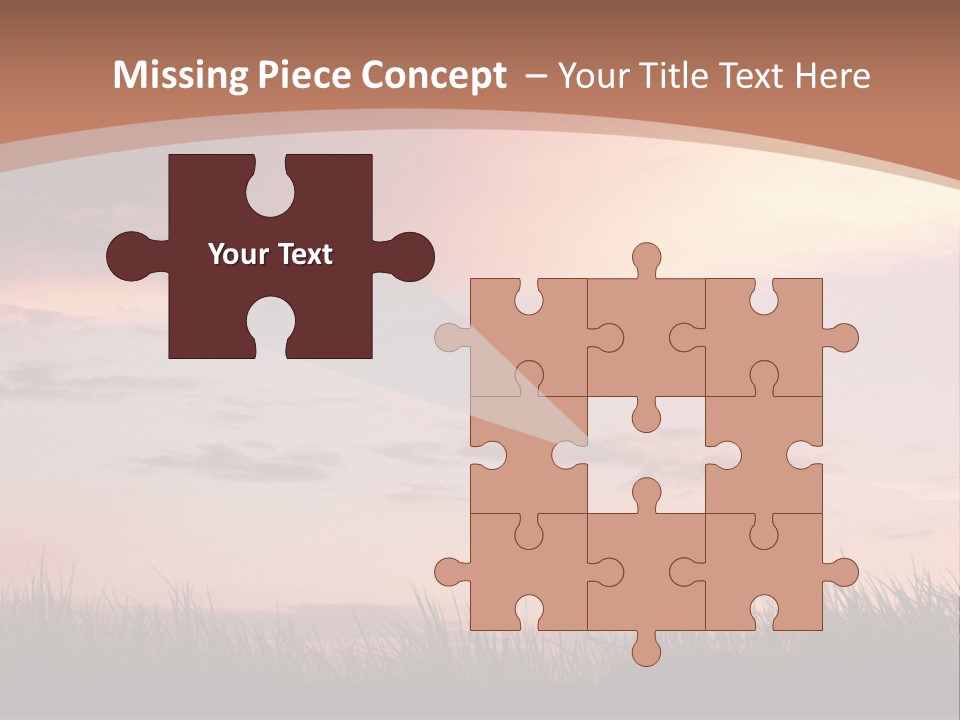 Travel Track Texture PowerPoint Template