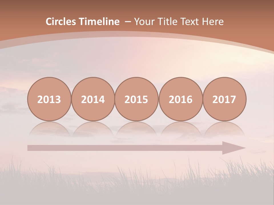 Travel Track Texture PowerPoint Template