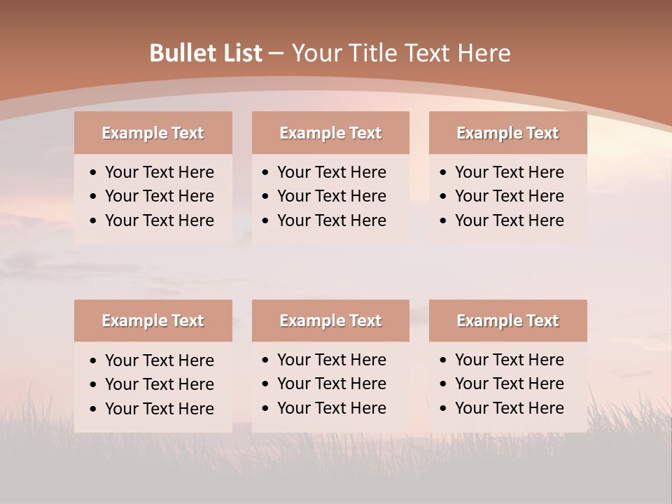 Travel Track Texture PowerPoint Template