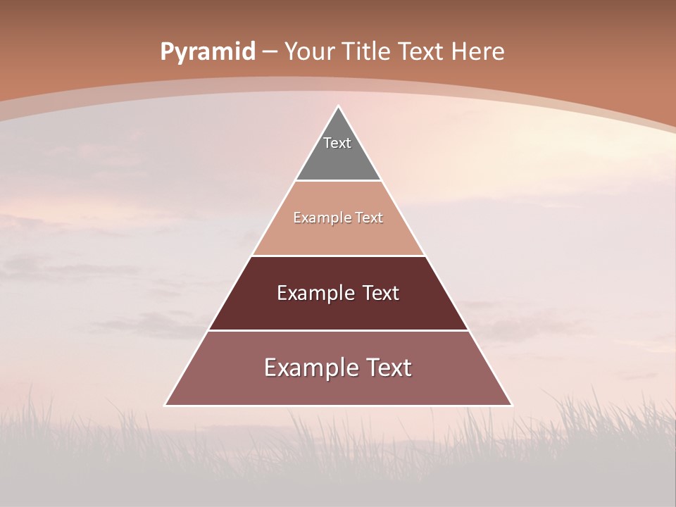 Travel Track Texture PowerPoint Template