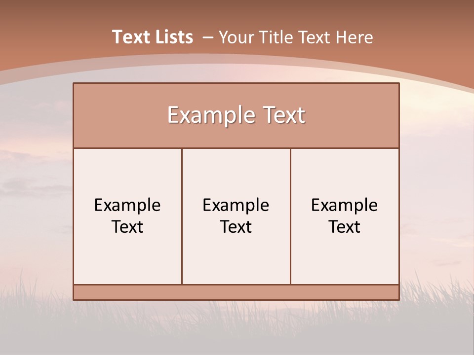 Travel Track Texture PowerPoint Template