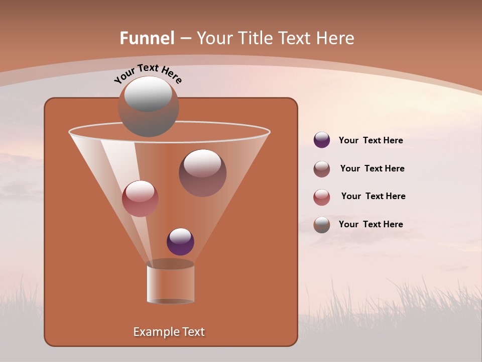 Travel Track Texture PowerPoint Template