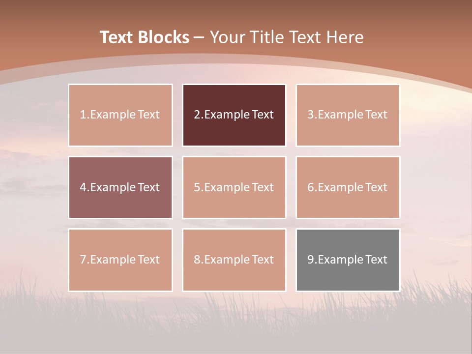 Travel Track Texture PowerPoint Template