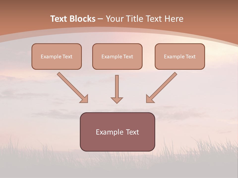 Travel Track Texture PowerPoint Template