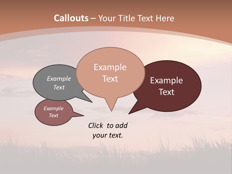 Travel Track Texture PowerPoint Template