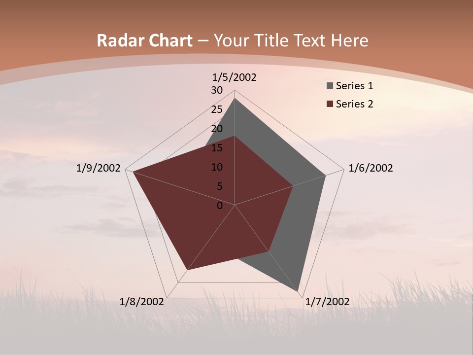 Travel Track Texture PowerPoint Template