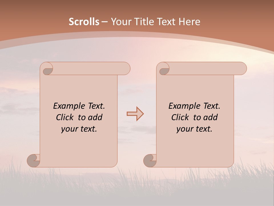 Travel Track Texture PowerPoint Template
